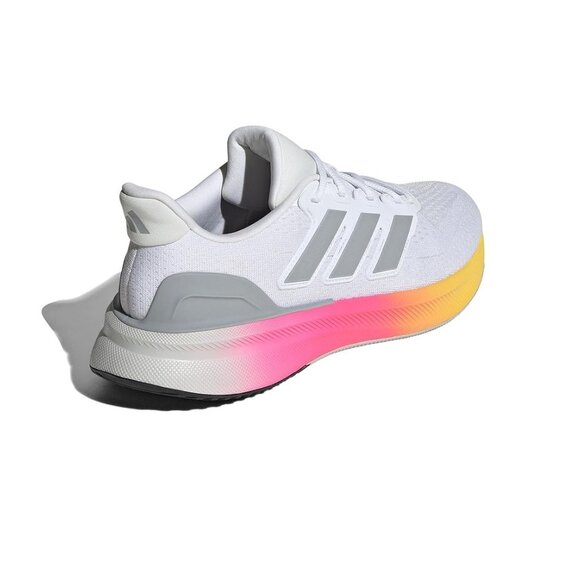 New in Box Adidas Mens Running Ultrabounce 5 Sneakers White/Pink Sz 9 $80 3SH108 - Picture 2 of 5